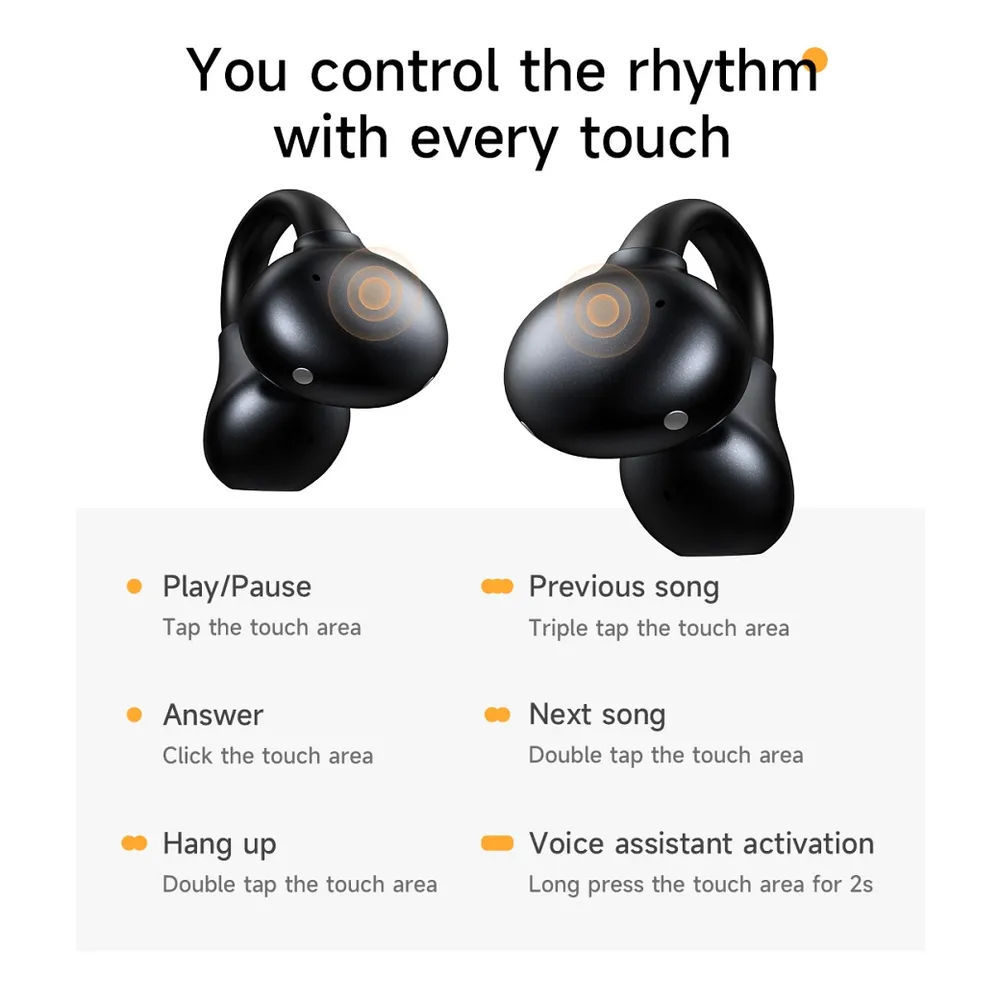 Handsfree Bluetooth HOCO EA8, TWS, Bílá