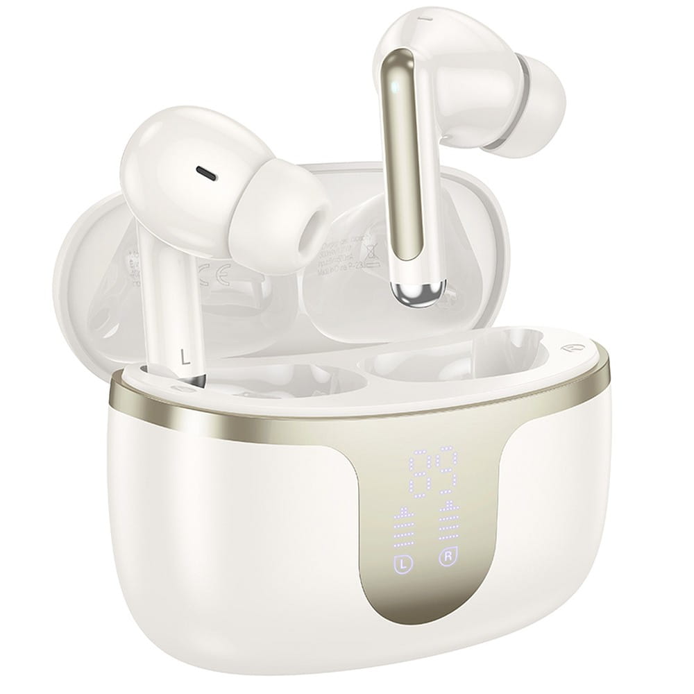 Handsfree Bluetooth HOCO EQ10, TWS, Bílá