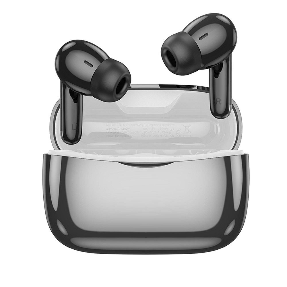 Handsfree Bluetooth HOCO EQ16, TWS, ANC, Černá