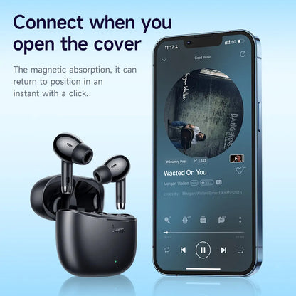 Handsfree Bluetooth HOCO EQ2, TWS, Černá
