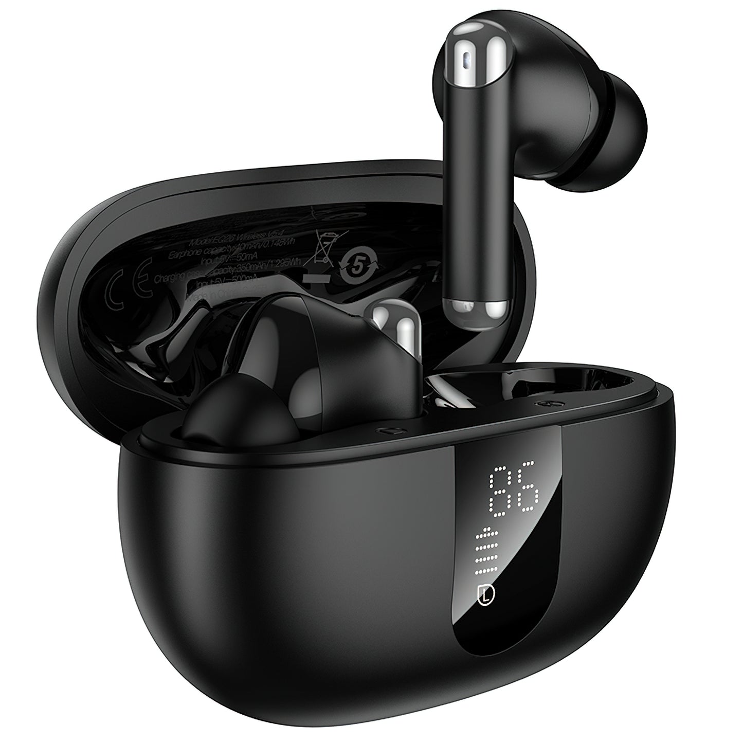 Handsfree Bluetooth HOCO EQ26, TWS, ANC, Černá