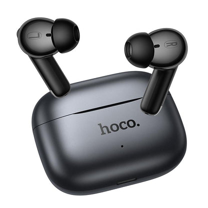 Handsfree Bluetooth HOCO EQ27 AI Překlad, TWS, ANC, Šedá