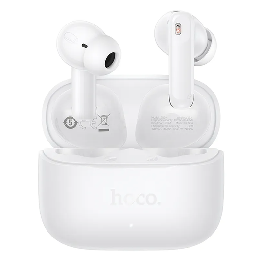 Handsfree Bluetooth HOCO EQ30, TWS, Bílá