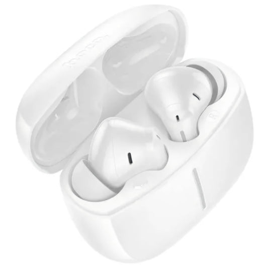 Bluetooth handsfree HOCO EQ34 Plus, TWS, ANC, bílá