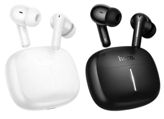 Bluetooth handsfree HOCO EQ34 Plus, TWS, ANC, bílá