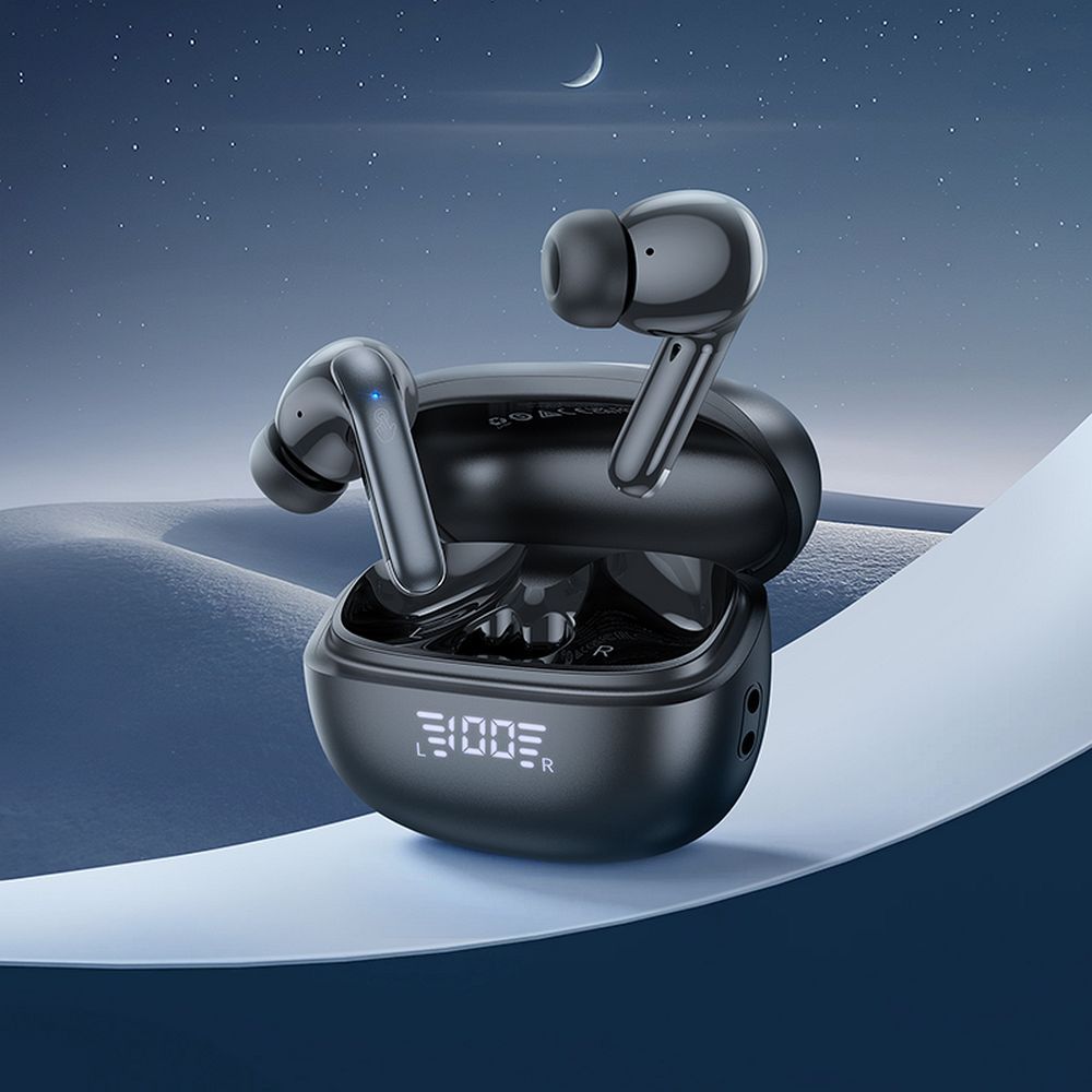 Handsfree Bluetooth HOCO EQ5, TWS, ANC, černé 