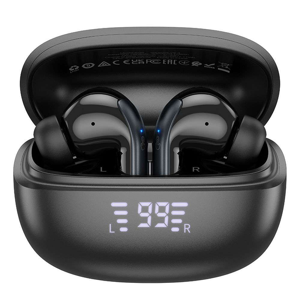Handsfree Bluetooth HOCO EQ5, TWS, ANC, černé 