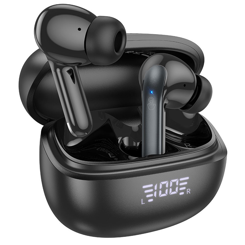 Handsfree Bluetooth HOCO EQ5, TWS, ANC, černé 