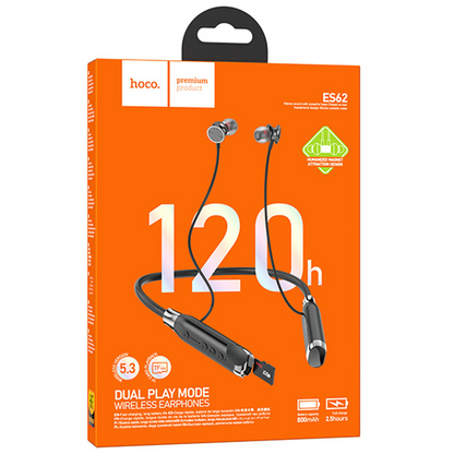 Handsfree Bluetooth HOCO ES62, A2DP, Černá