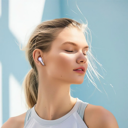 Handsfree Bluetooth HOCO EW202, TWS, Fialová