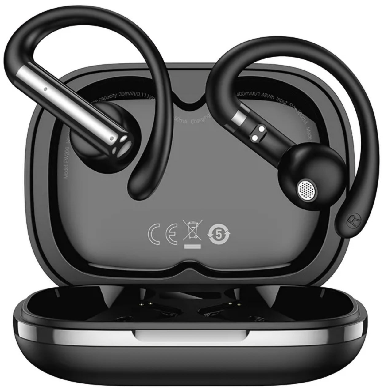 Handsfree Bluetooth HOCO EW206, TWS, Černá