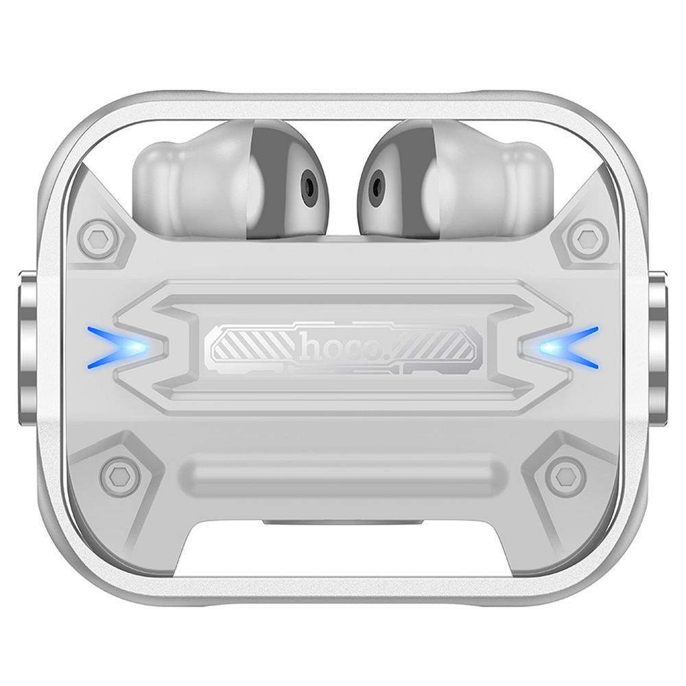 Handsfree Bluetooth HOCO EW55, TWS, Stříbrný