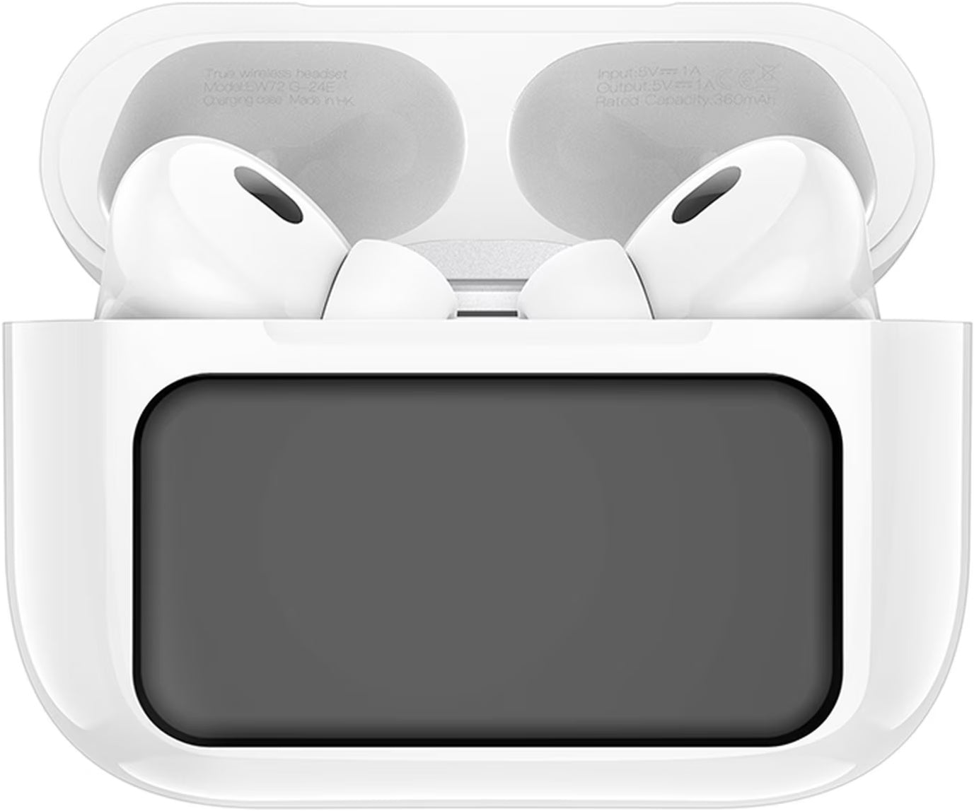 Bluetooth handsfree HOCO EW72, TWS, ANC, bílá