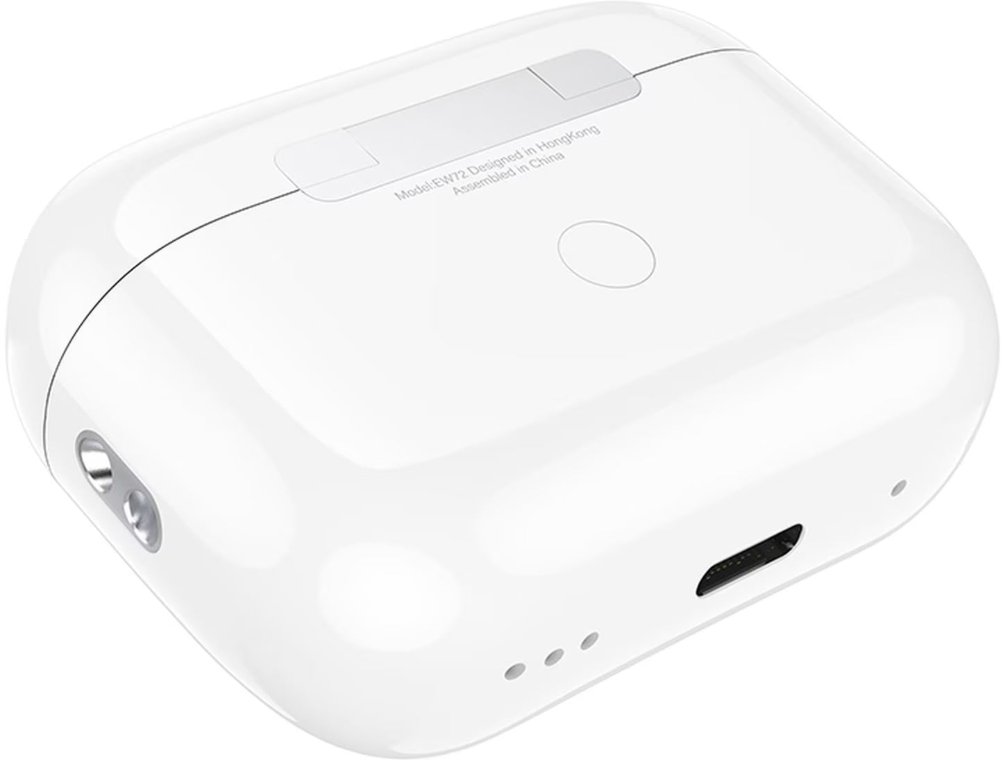 Bluetooth handsfree HOCO EW72, TWS, ANC, bílá