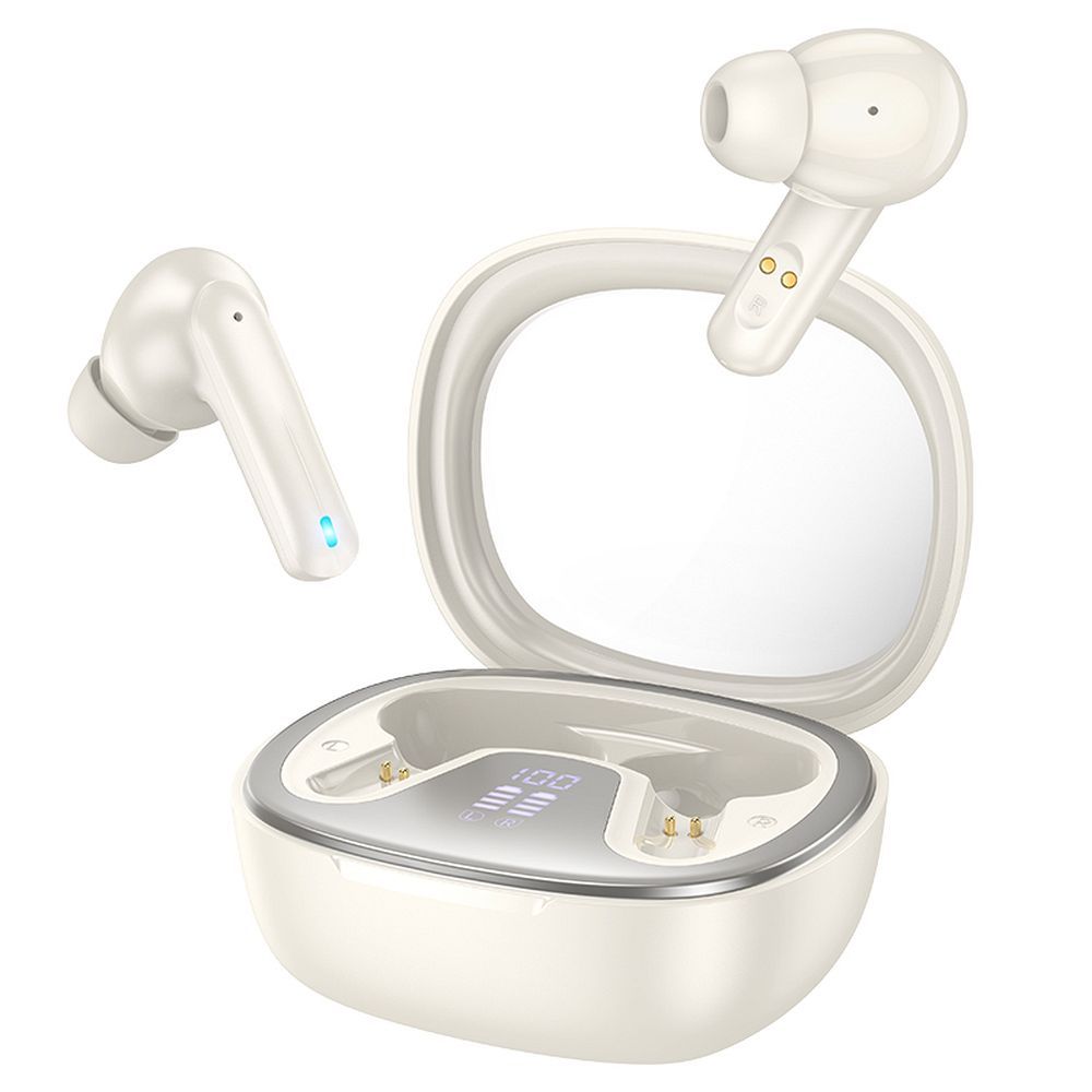 Handsfree Bluetooth HOCO Shadow EQ6, TWS, Bílá