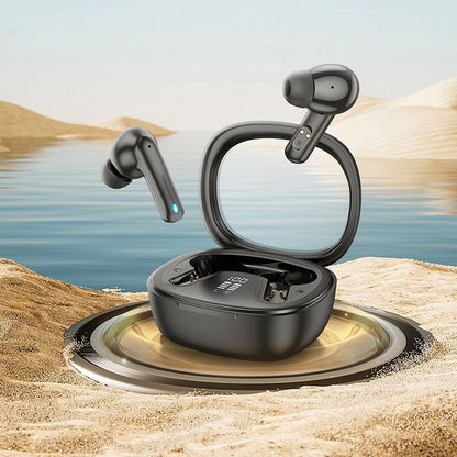 Handsfree Bluetooth HOCO Shadow EQ6, TWS, černá 