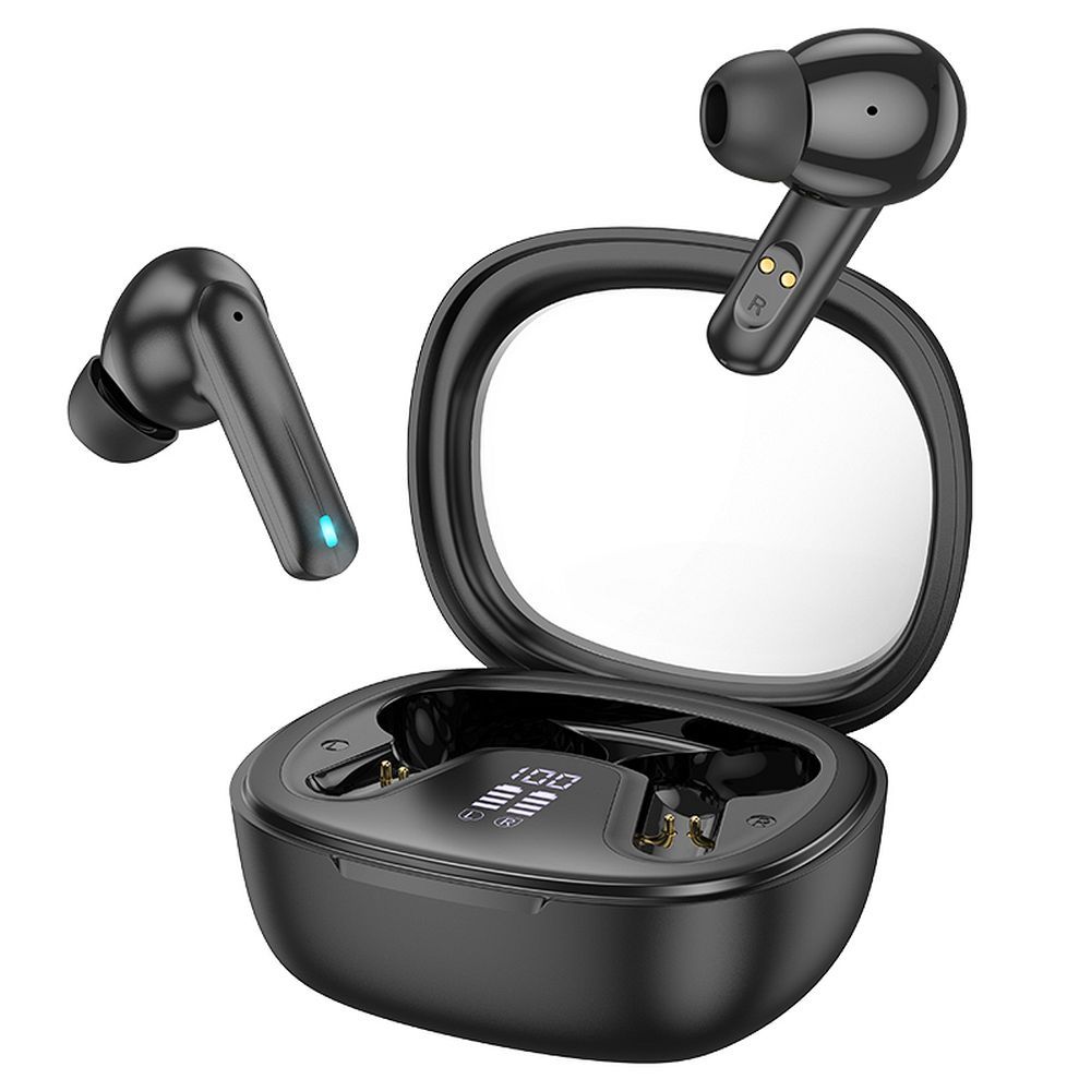 Handsfree Bluetooth HOCO Shadow EQ6, TWS, černá 