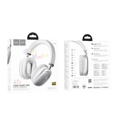 Handsfree Bluetooth HOCO W35, A2DP, Stříbrný