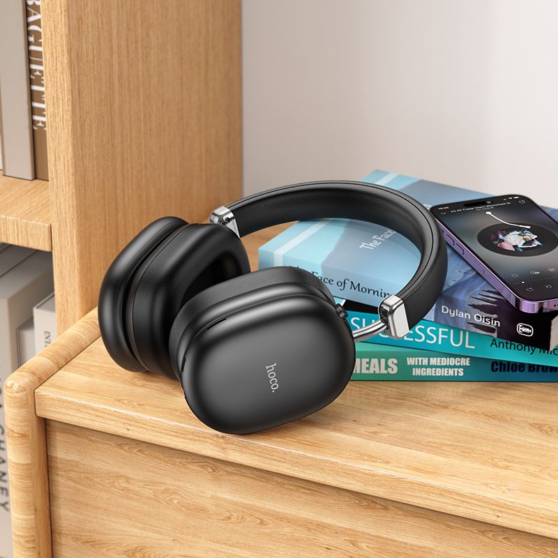 Handsfree Bluetooth HOCO W35 Max, A2DP, ANC, Černá