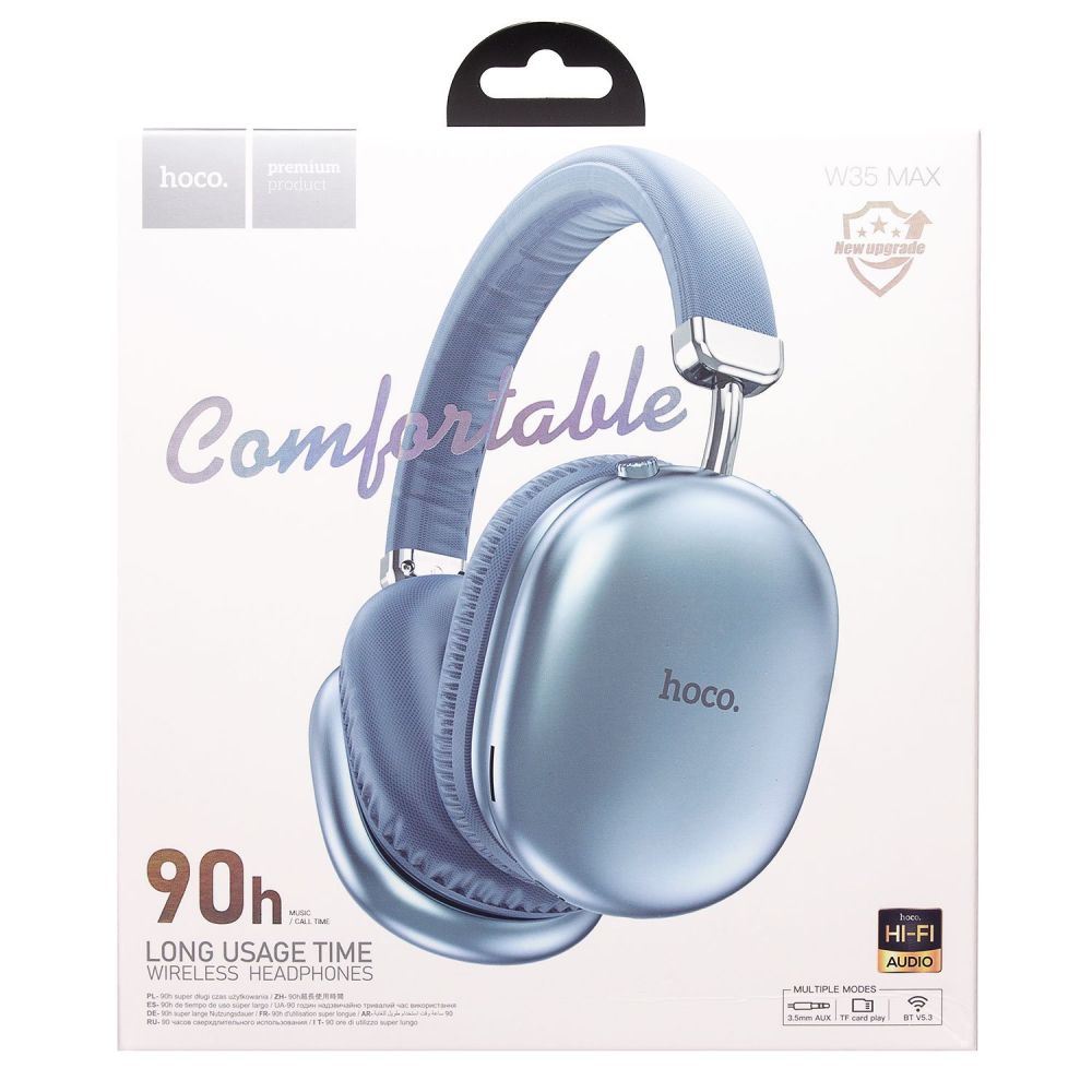 Handsfree Bluetooth HOCO W35 Max, A2DP, Modrá