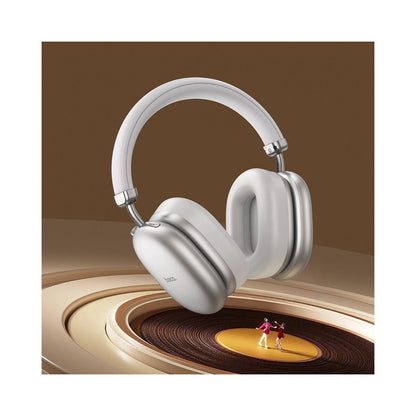 Handsfree Bluetooth HOCO W35 Max, A2DP, ANC, Stříbrný