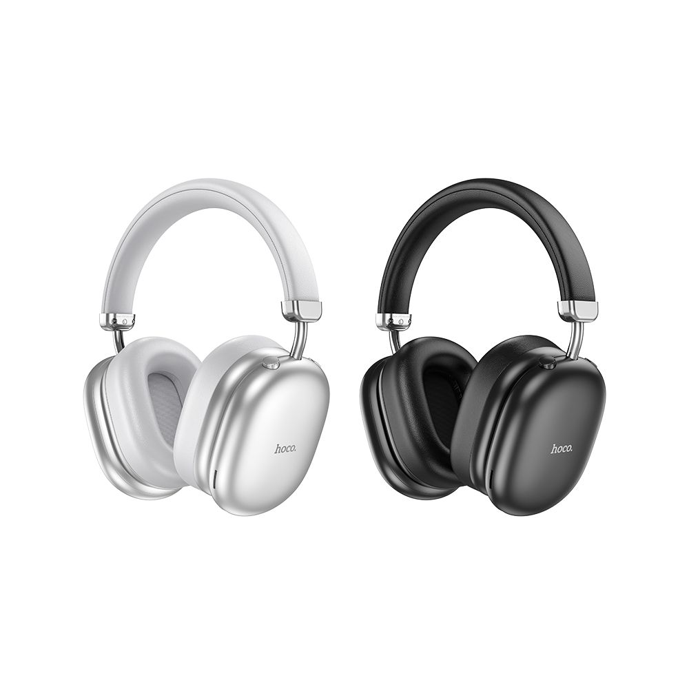 Handsfree Bluetooth HOCO W35 Max, A2DP, ANC, Stříbrný