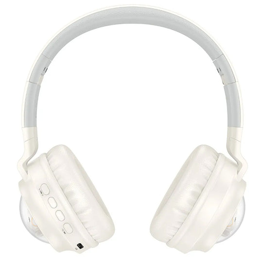 Handsfree Bluetooth HOCO W50 Kids Cute Cat, A2DP, Bílá