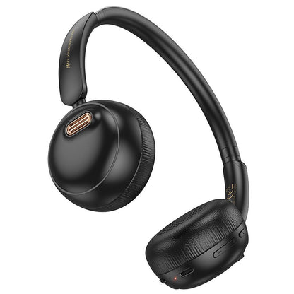 Handsfree Bluetooth HOCO W62, Černá