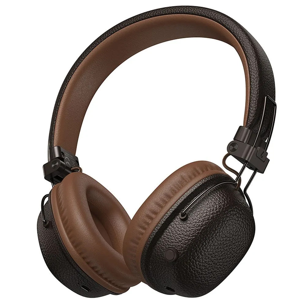 Handsfree Bluetooth HOCO W64, A2DP, hnědá