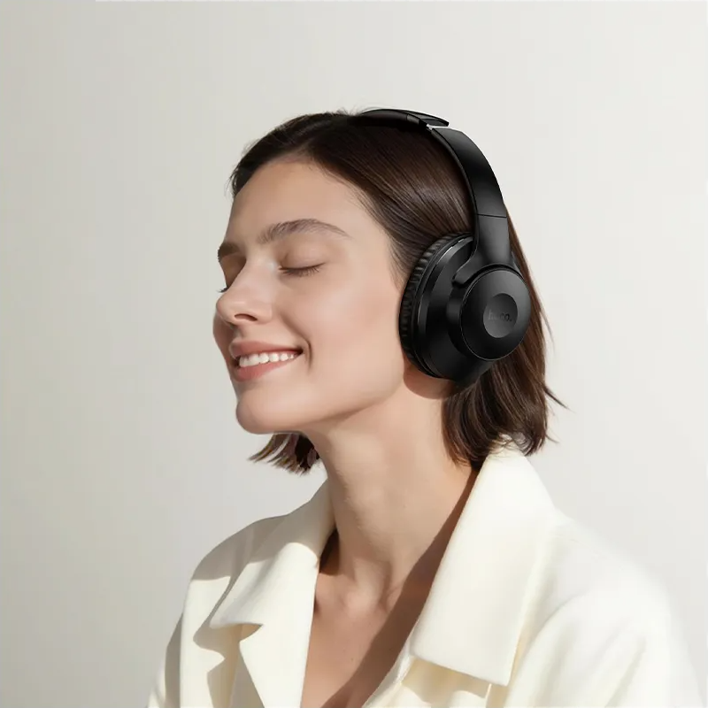 Handsfree Bluetooth HOCO W71, A2DP, Černá