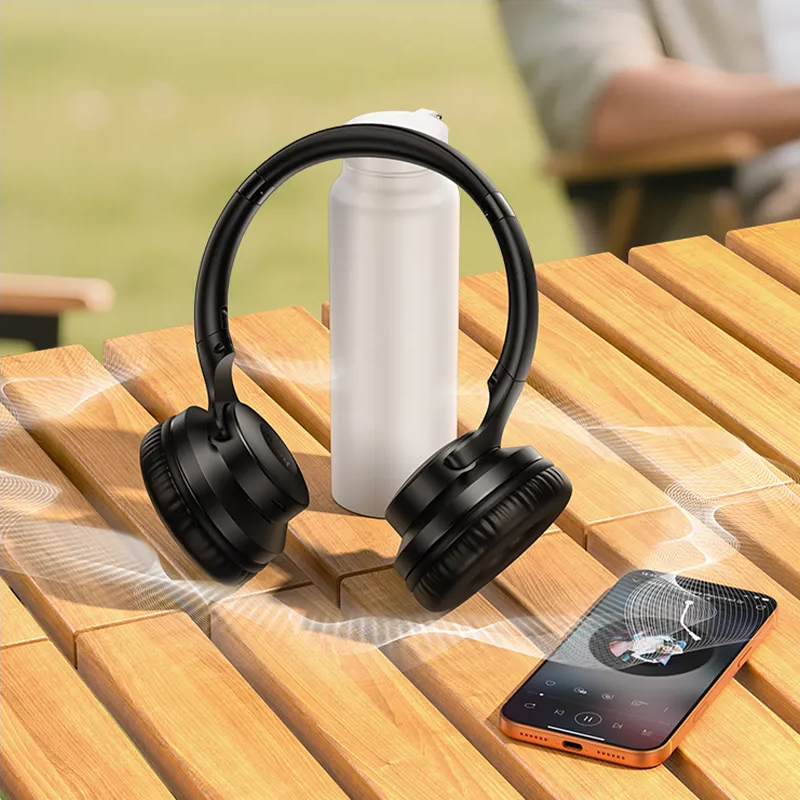 Handsfree Bluetooth HOCO W71, A2DP, Černá