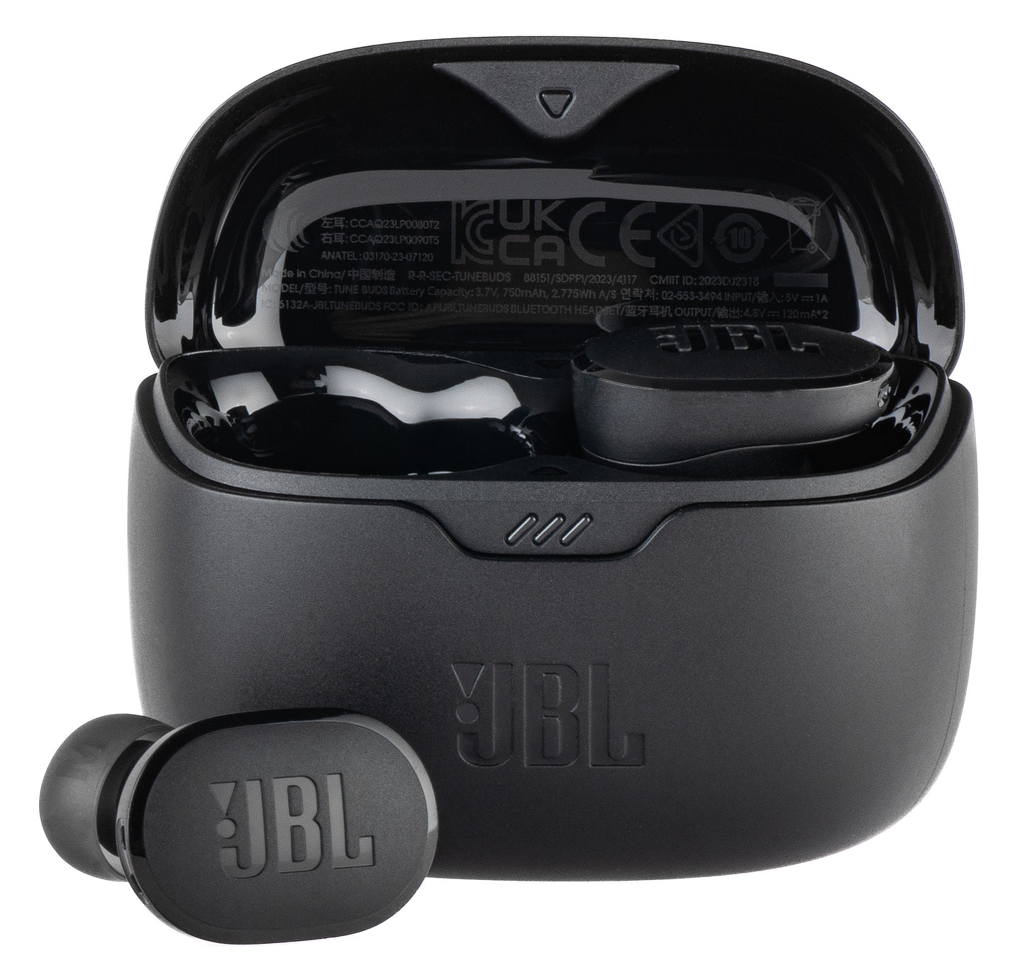Handsfree Bluetooth JBL Tune Buds, TWS, ANC, Multipoint, Černá JBLTBUDSBLK