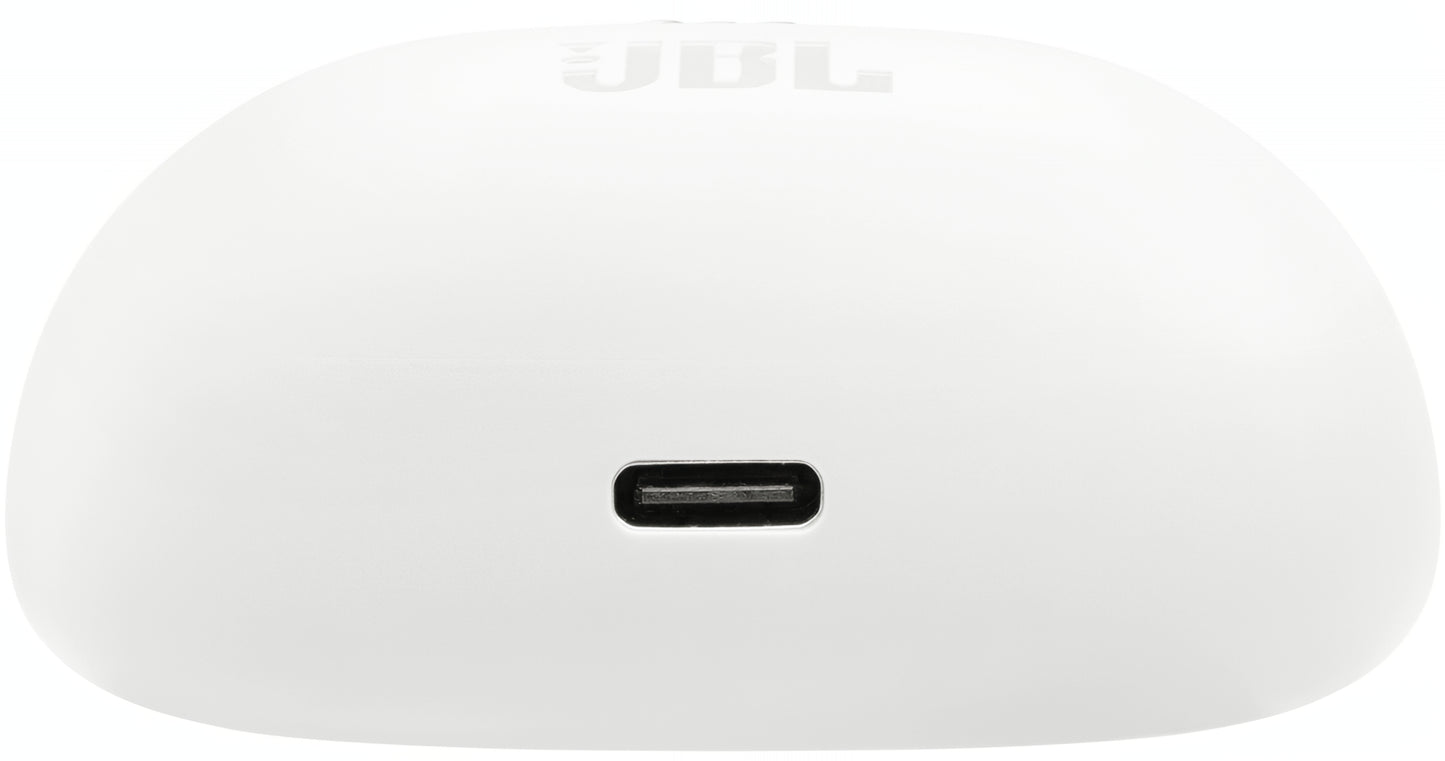 Handsfree Bluetooth JBL Tune Beam 2, TWS, ANC, MultiPoint, Bílá JBLTBEAM2WHT