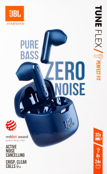 JBL Tune Flex Bluetooth Handsfree, TWS, ANC, Blue JBLTFLEXBLU