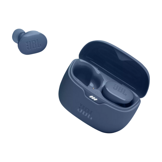 Handsfree Bluetooth JBL Tune Buds, TWS, ANC, MultiPoint, Modrá JBLTBUDSBLU