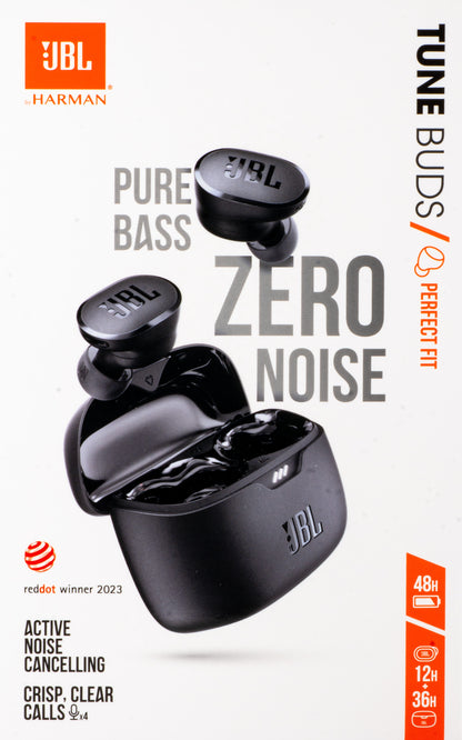 Handsfree Bluetooth JBL Tune Buds, TWS, ANC, Multipoint, Černá JBLTBUDSBLK