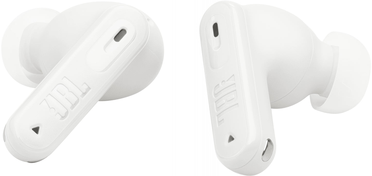 Handsfree Bluetooth JBL Tune Beam 2, TWS, ANC, MultiPoint, Bílá JBLTBEAM2WHT