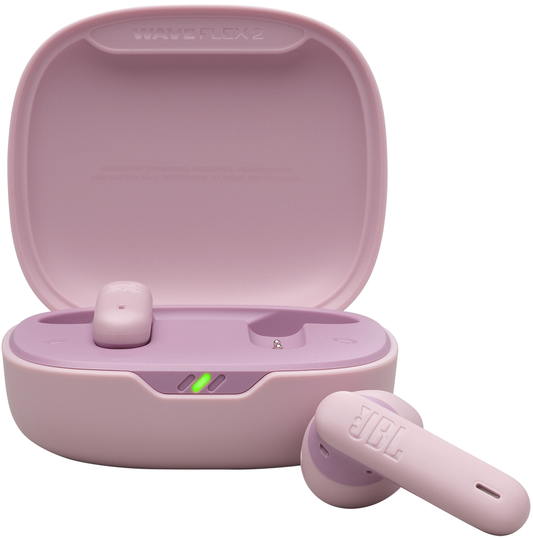 Handsfree Bluetooth JBL Wave Flex 2, TWS, ANC, MultiPoint, Růžový JBLWFLEX2PIK