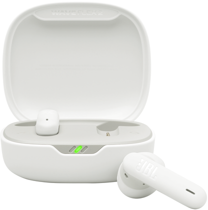 Handsfree Bluetooth JBL Wave Flex 2, TWS, ANC, MultiPoint, Bílá JBLWFLEX2WHT