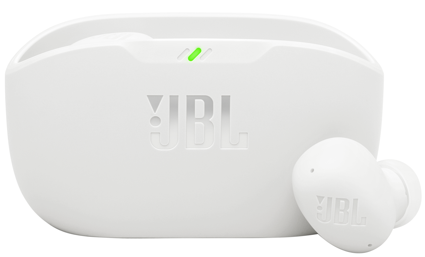 Handsfree Bluetooth JBL Wave Buds 2, TWS, ANC, MultiPoint, Bílá JBLWBUDS2WHT