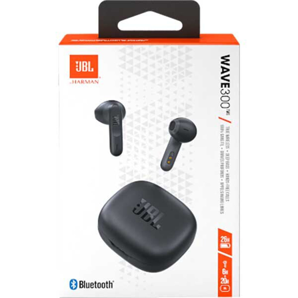 Handsfree Bluetooth JBL Wave 300, TWS, Černá