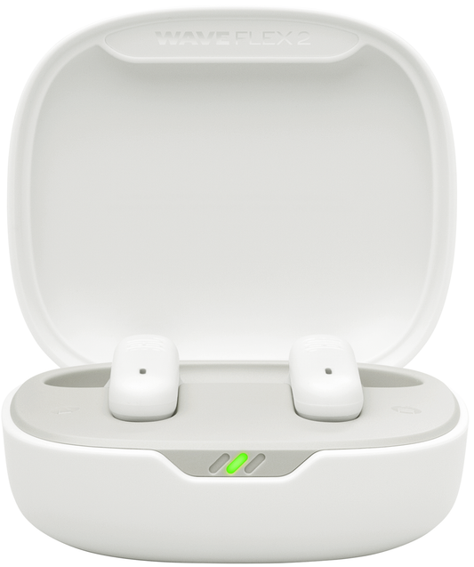 Handsfree Bluetooth JBL Wave Flex 2, TWS, ANC, MultiPoint, Bílá JBLWFLEX2WHT
