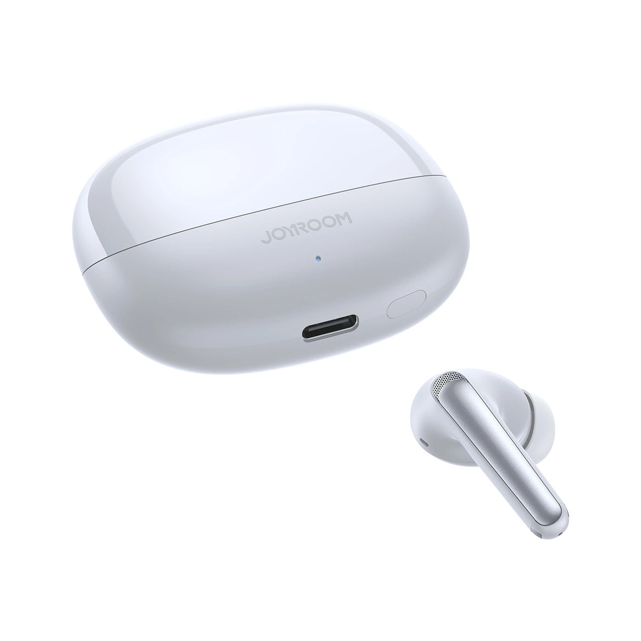 Handsfree Bluetooth Joyroom Funpods JR-FN2, TWS, ANC, Bílá