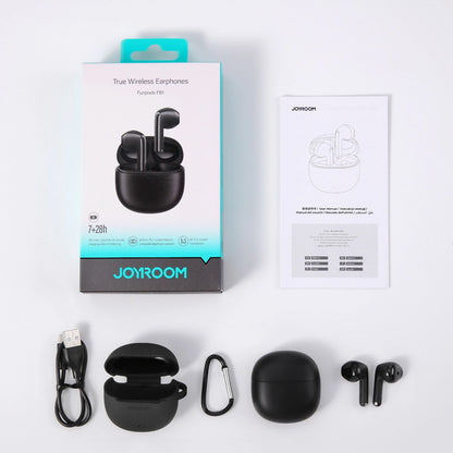 Handsfree Bluetooth Joyroom Funpods JR-FB1 Nová verze, TWS, Černá