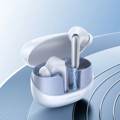 Handsfree Bluetooth Joyroom Funpods JR-FN2, TWS, ANC, Bílá