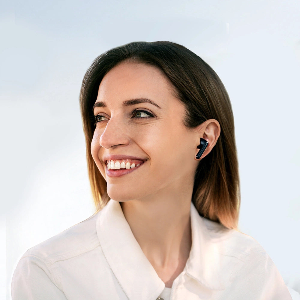 Handsfree Bluetooth Joyroom Funpods JR-FB1, TWS, ANC, Černá
