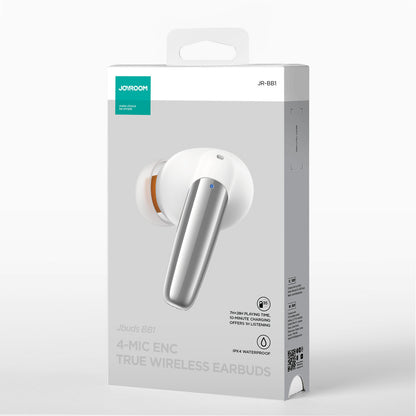Bluetooth handsfree Joyroom JR-BB1, TWS, bílá