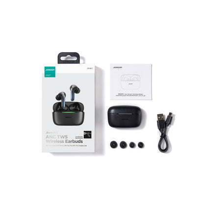 Handsfree Bluetooth Joyroom JR-BC1, TWS, ANC, Černá