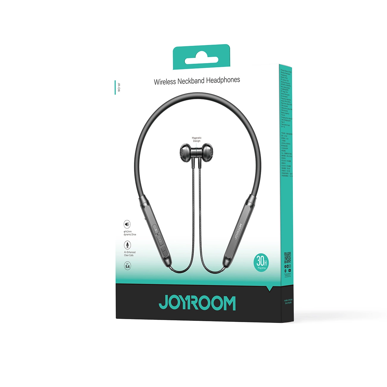 Handsfree Bluetooth Joyroom JR-D8, A2DP, Černá