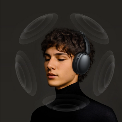 Handsfree Bluetooth Joyroom JR-JH1, A2DP, ANC, Černá